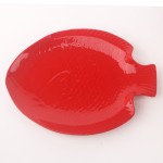 PD2616L-FISH PLATE（Bright colored glaze）