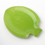 PD2616L-FISH PLATE（Bright colored glaze）