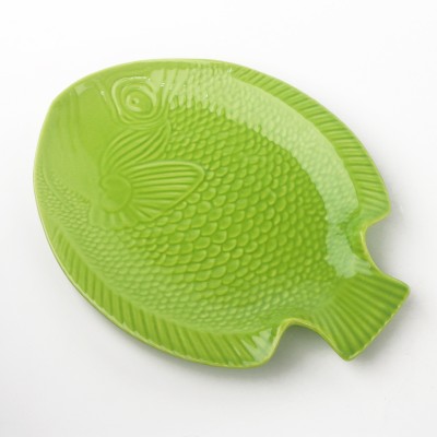 PD2616L-FISH PLATE（Bright colored glaze）