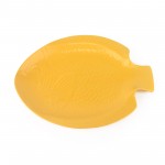PD2616Y-FISH PLATE（Matte colored glaze）