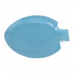 PD2616Y-FISH PLATE（Matte colored glaze）