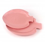 PD2616Y-FISH PLATE（Matte colored glaze）