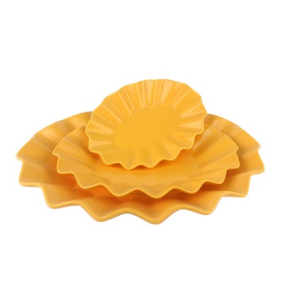 PD2631Y-PLATE（Matte colored glaze）