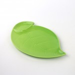 PD2635L-Leaf meat plate（Bright colored glaze） 