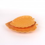 PD2653L-Leaf plate（Bright colored glaze） 