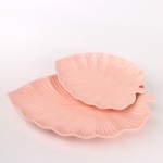 PD2653L-Leaf plate（Bright colored glaze） 