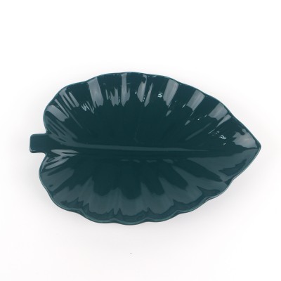 PD2653L-Leaf plate（Bright colored glaze） 