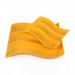 PD2762Y-Meat plate（Matte colored glaze）