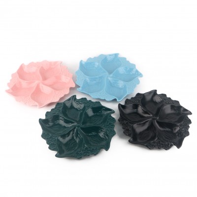 PD2788Y-Meat plate（Matte colored glaze） 