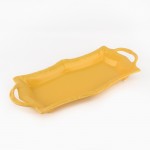PD2805Y-SOUP PLATE（Matte colored glaze）