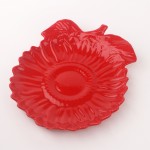 PD2818L-Sunflower plate（Bright colored glaze）