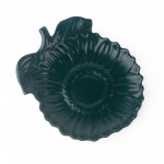 PD2818Y-Sunflower plate（Matte colored glaze）