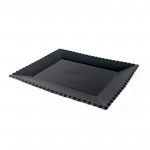 PD2820Y-Rectangular plate（Matte colored glaze）