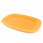 PD3052L-OBLONG PLATE（Bright colored glaze）