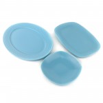 PD3052Y-OBLONG PLATE（Matte colored glaze） 