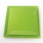 PD3059L-SQUARE PLATE（Bright colored glaze） 