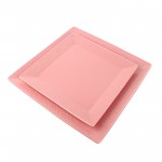 PD3059Y-SQUARE PLATE（Matte colored glaze） 