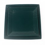 PD3059Y-SQUARE PLATE（Matte colored glaze） 