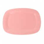 PD3060Y-OBLONG PLATE（Matte colored glaze）