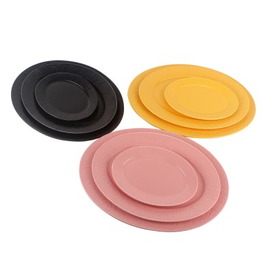 PD3061Y-Fish  plate（Matte colored glaze） 