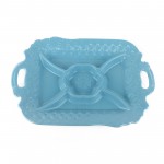 PD3277Y-Meat oblong plate（Matte colored glaze）