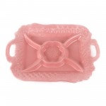 PD3277Y-Meat oblong plate（Matte colored glaze）
