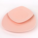 PD3307L-SQUARE PLATE（Bright colored glaze） 