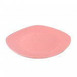 PD3307Y-SQUARE PLATE（Matte colored glaze）