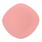 PD3307Y-SQUARE PLATE（Matte colored glaze）