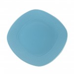 PD3307Y-SQUARE PLATE（Matte colored glaze）