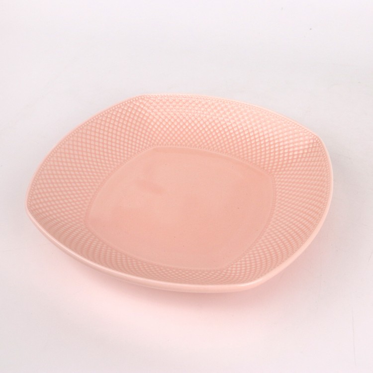 PD3308L-SOUP PLATE（Bright colored glaze） 