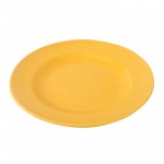 PD3311Y-SOUP PLATE（Matte colored glaze）