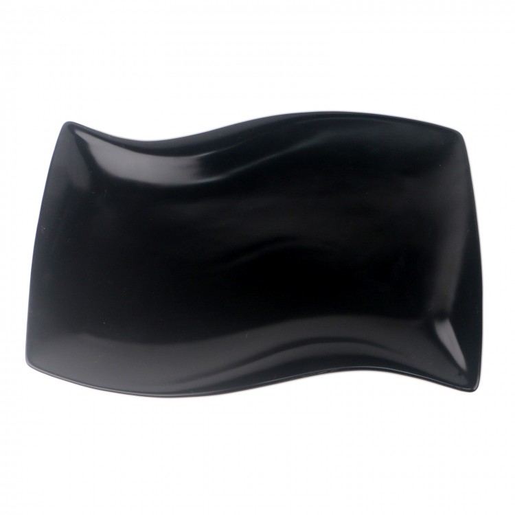 PD802Y-OBLONG PLATE （Matte colored glaze） 