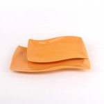 PD802L-OBLONG PLATE（Bright colored glaze）