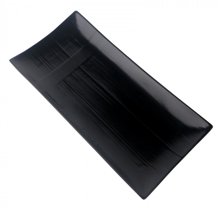 PD904Y-OBLONG PLATE（Matte colored glaze） 