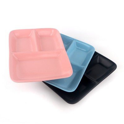 PD2333Y-12"Meat plate （Matte colored glaze） 
